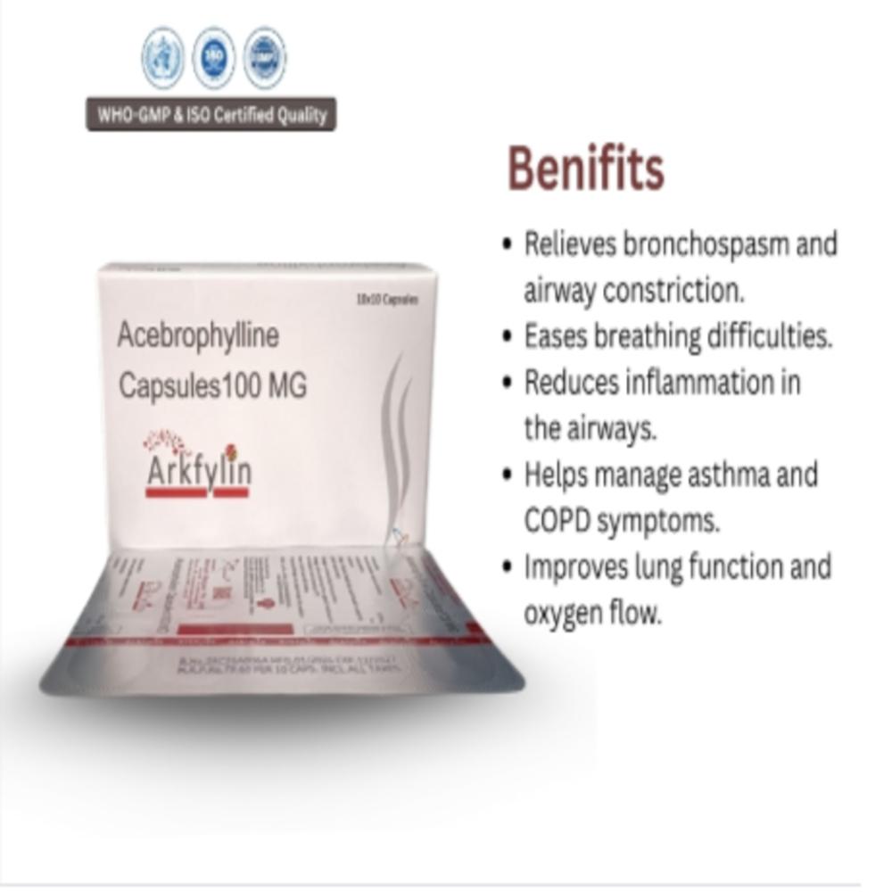 Acebrophylline Capsules - Brand Name: Arkfylin