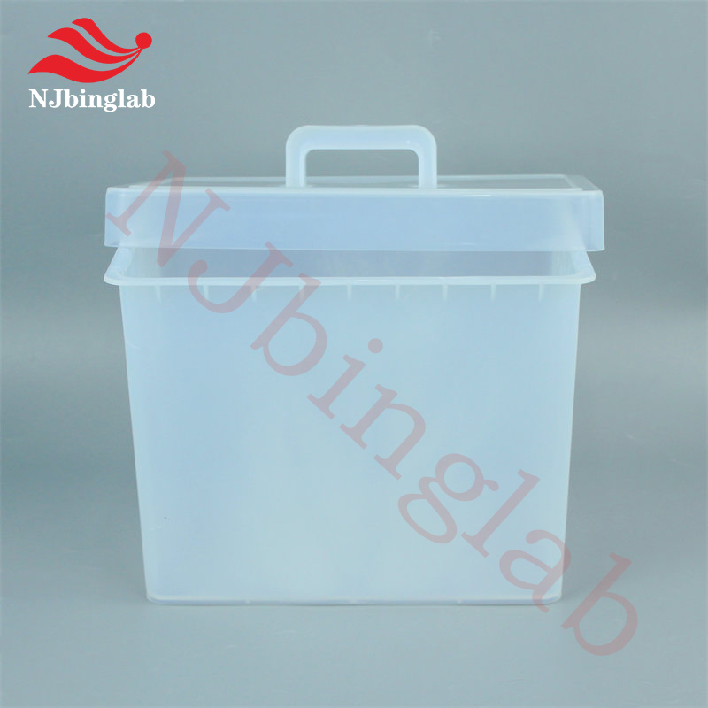 PFA cleaning tank 18L, with cover