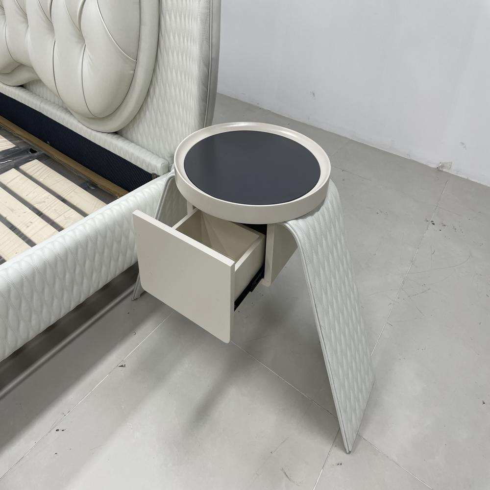 Minimalist Curved Leg Night Stand