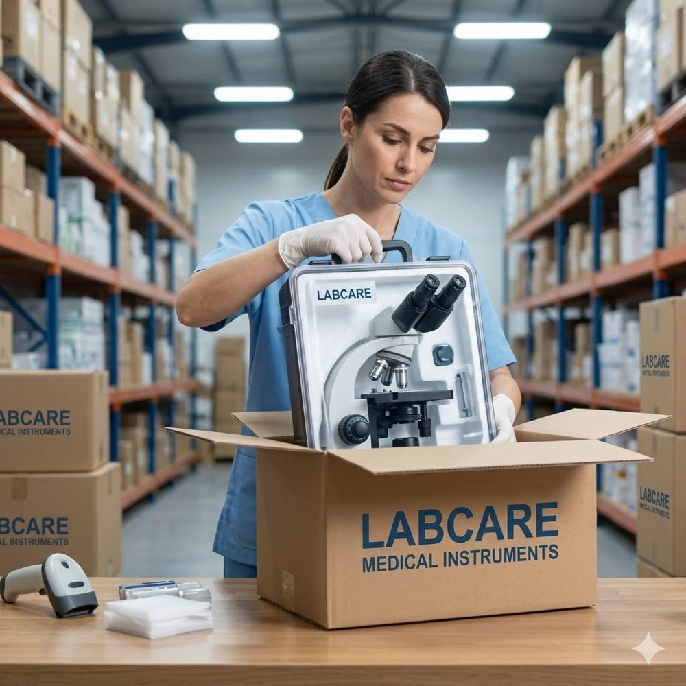 Trinocular Microscope - AXL TRINO