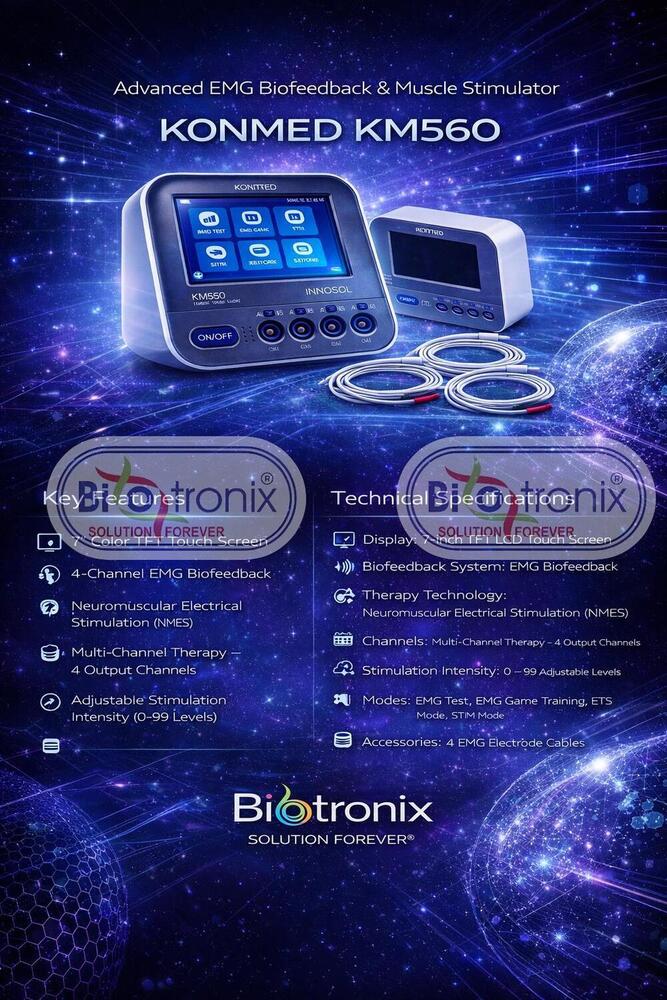 Konmed KM-560 EMG Biofeedback Equipment with Muscle Activation