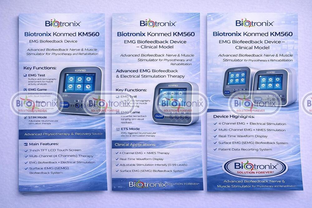 Konmed KM-560 Physiotherapys Biofeedback Device with Therapy Modes