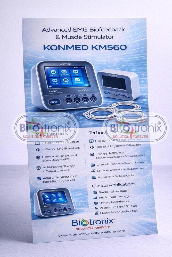 Konmed KM-560 Physiotherapys Biofeedback Device with Therapy Modes
