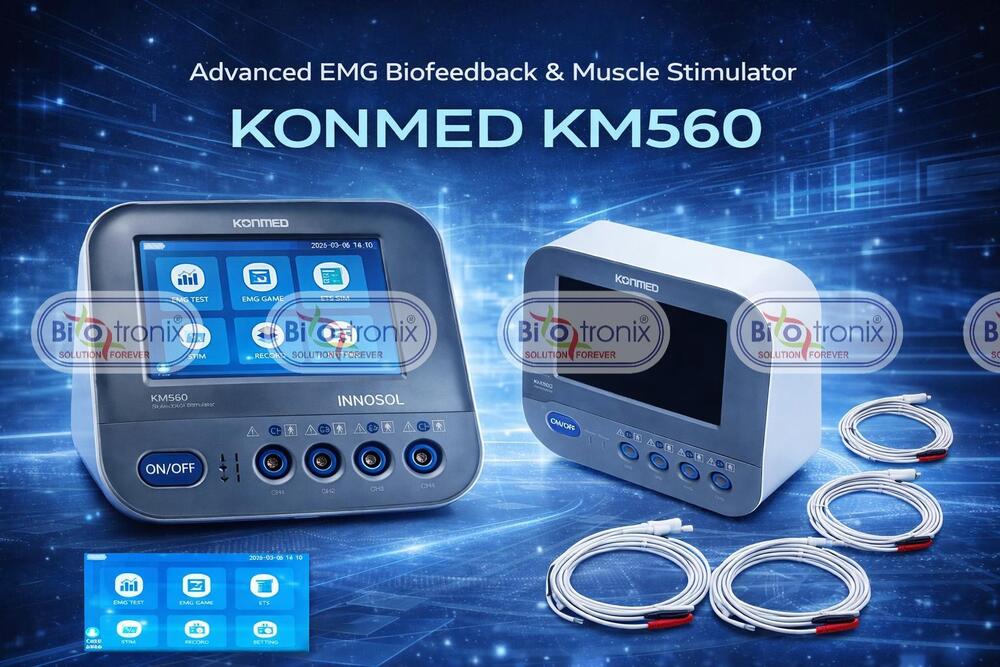 Konmed KM-560 Physiotherapys Biofeedback Device with Therapy Modes