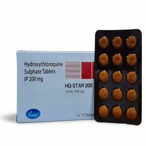 HQ Star 200 Tablet, Hydroxychloroquine Anti-Malaria Medicine