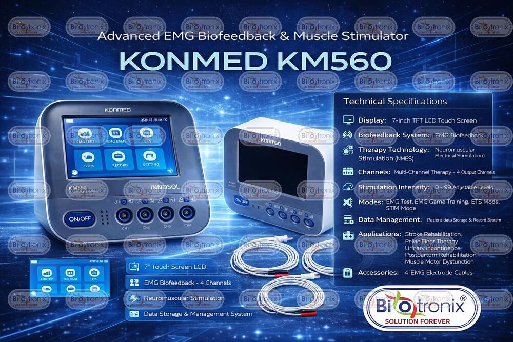 Konmed KM-560 Clinical Biofeedback Device with Muscle Training
