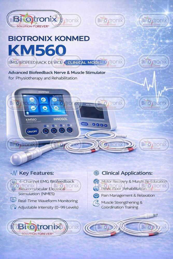 Konmed KM-560 Clinical Biofeedback Device with Muscle Training