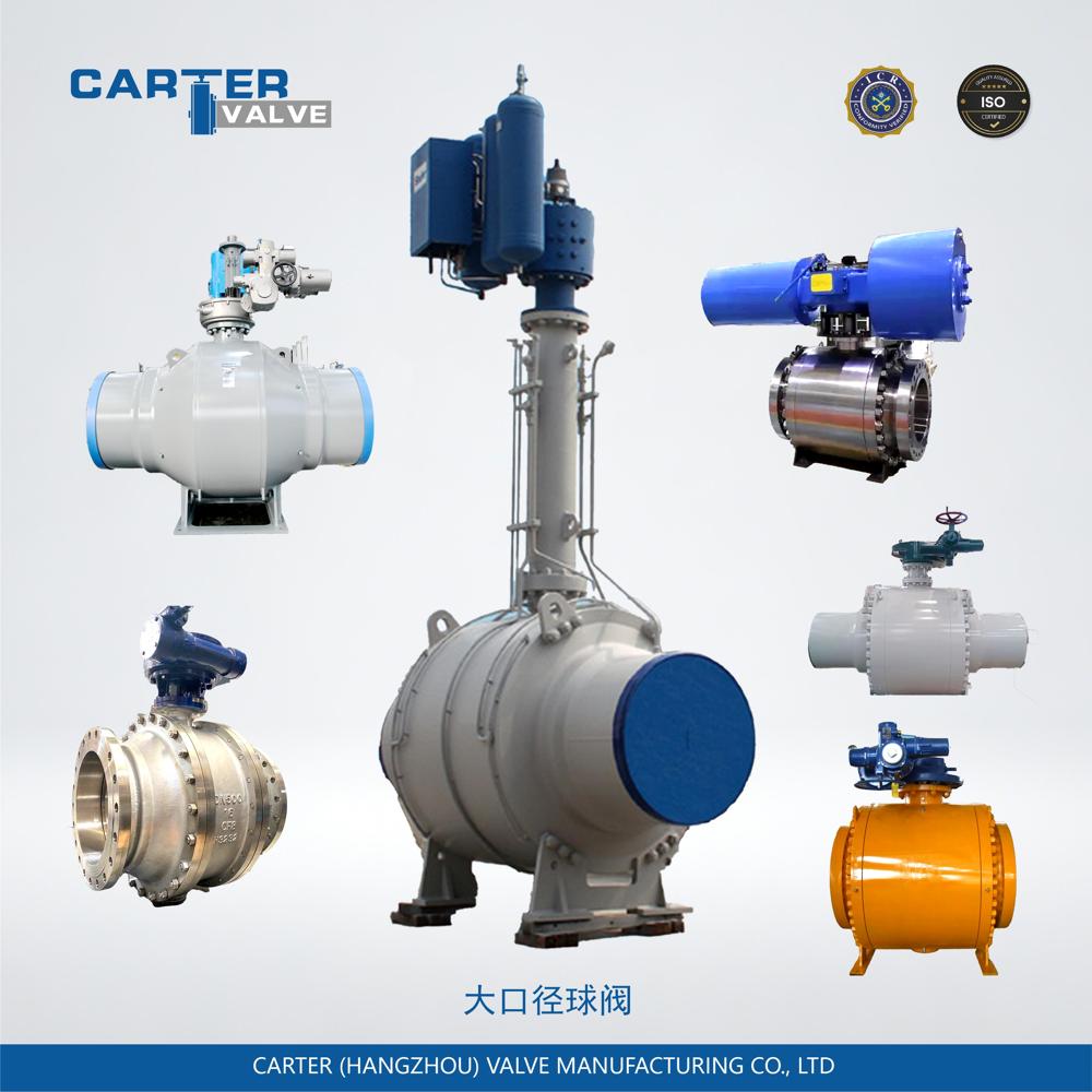 CF3 Stainless Steel RF Flange Electric Actuated Ball Valve American Standard