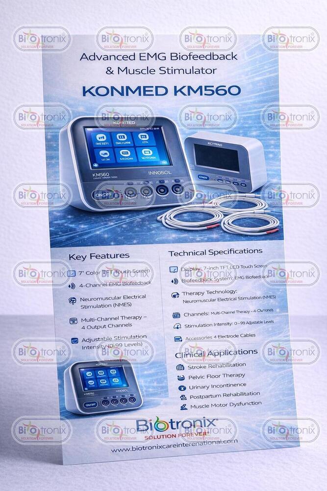 Konmed KM-560 Rehab Biofeedback Machine with Therapy Settings