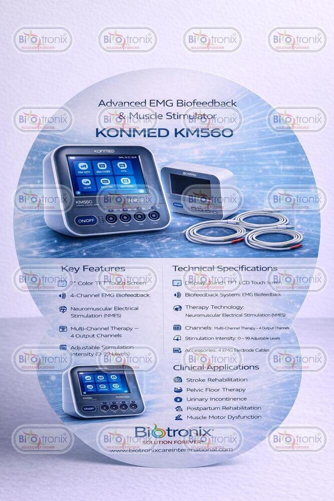 Konmed KM-560 EMG Biofeedback System for Muscle Coordinations