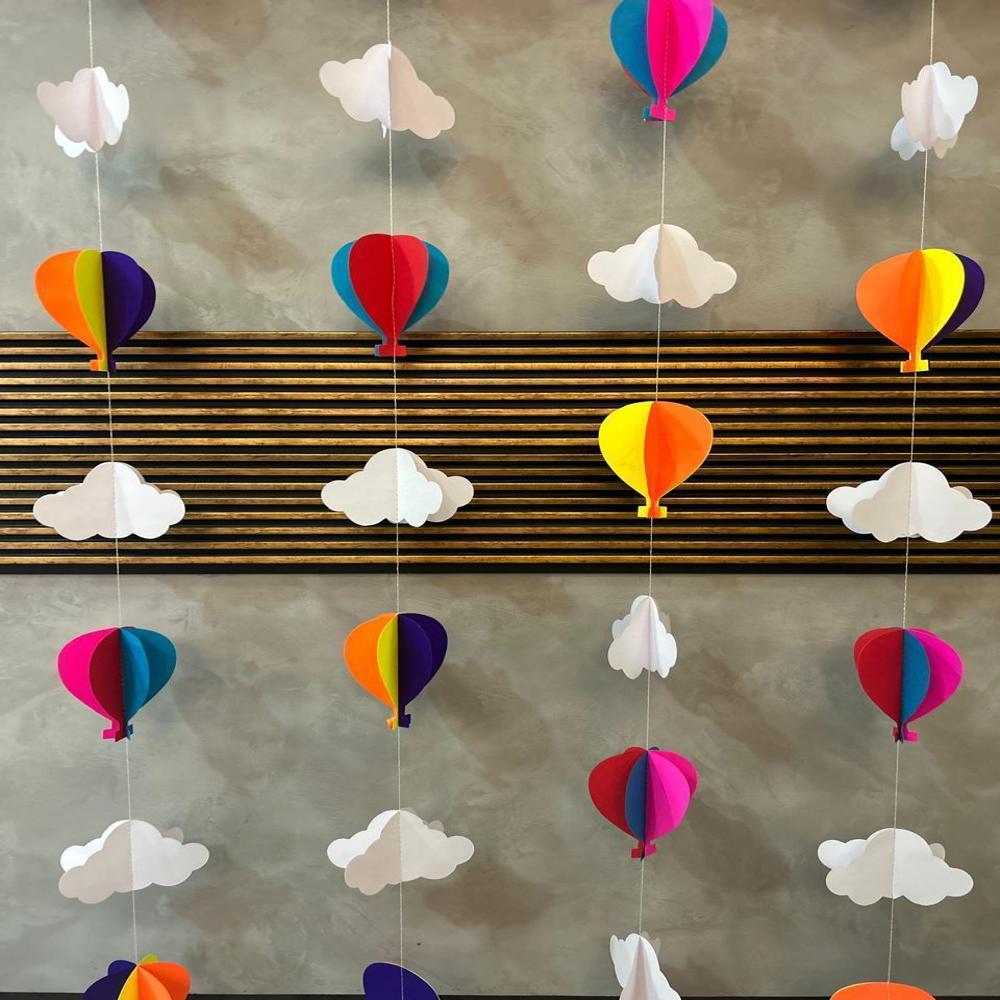 3D Rainy Season Paper Decoration