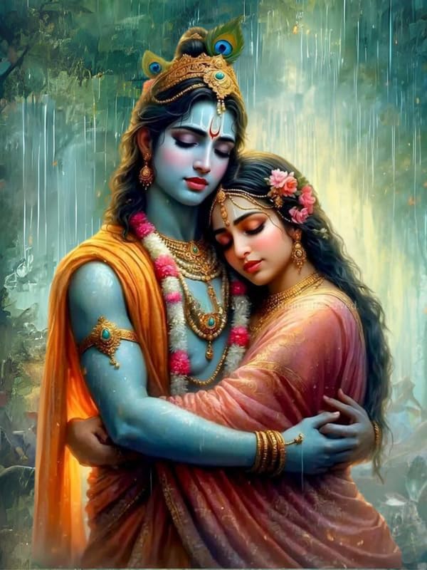 5d diamond painting Radha Krishna