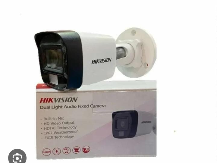 HIKVISION HD 2MP CAMERA DUAL LIGHT  DS-2CE16DOT-LPFS