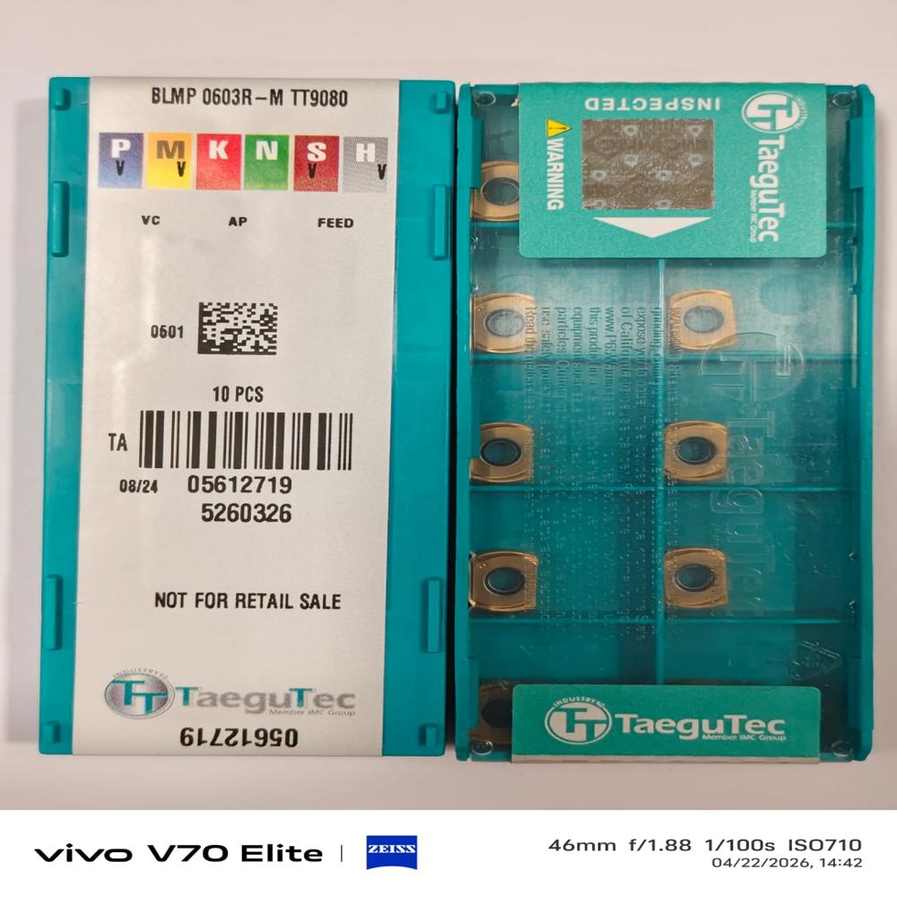 Teagutec Inserts - Material: Carbide