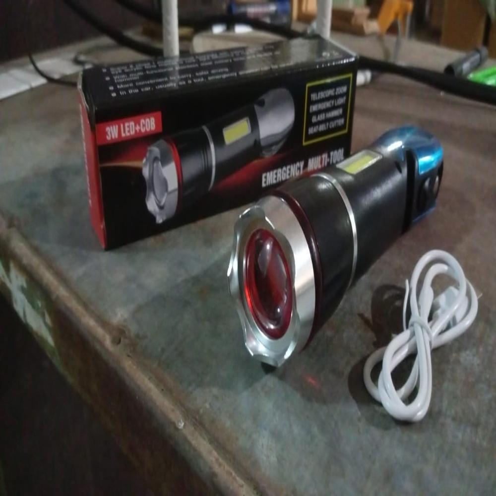 Multi Tool Led Flashlight, All In One Tool Light (1 Pc) - Color: Mix