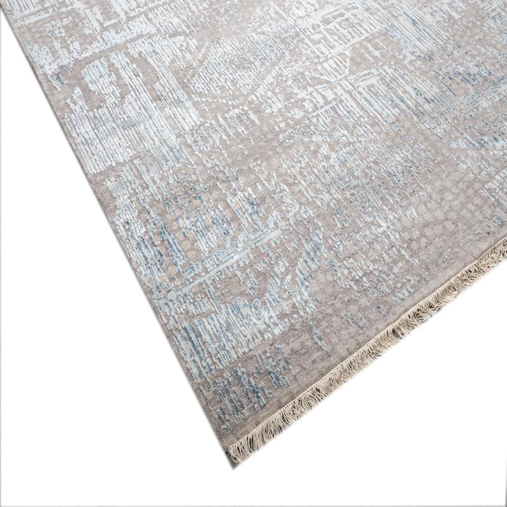 8x10 Feet Grey Blue Color Carpet