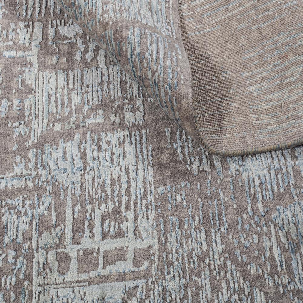 8x10 Feet Grey Blue Color Carpet