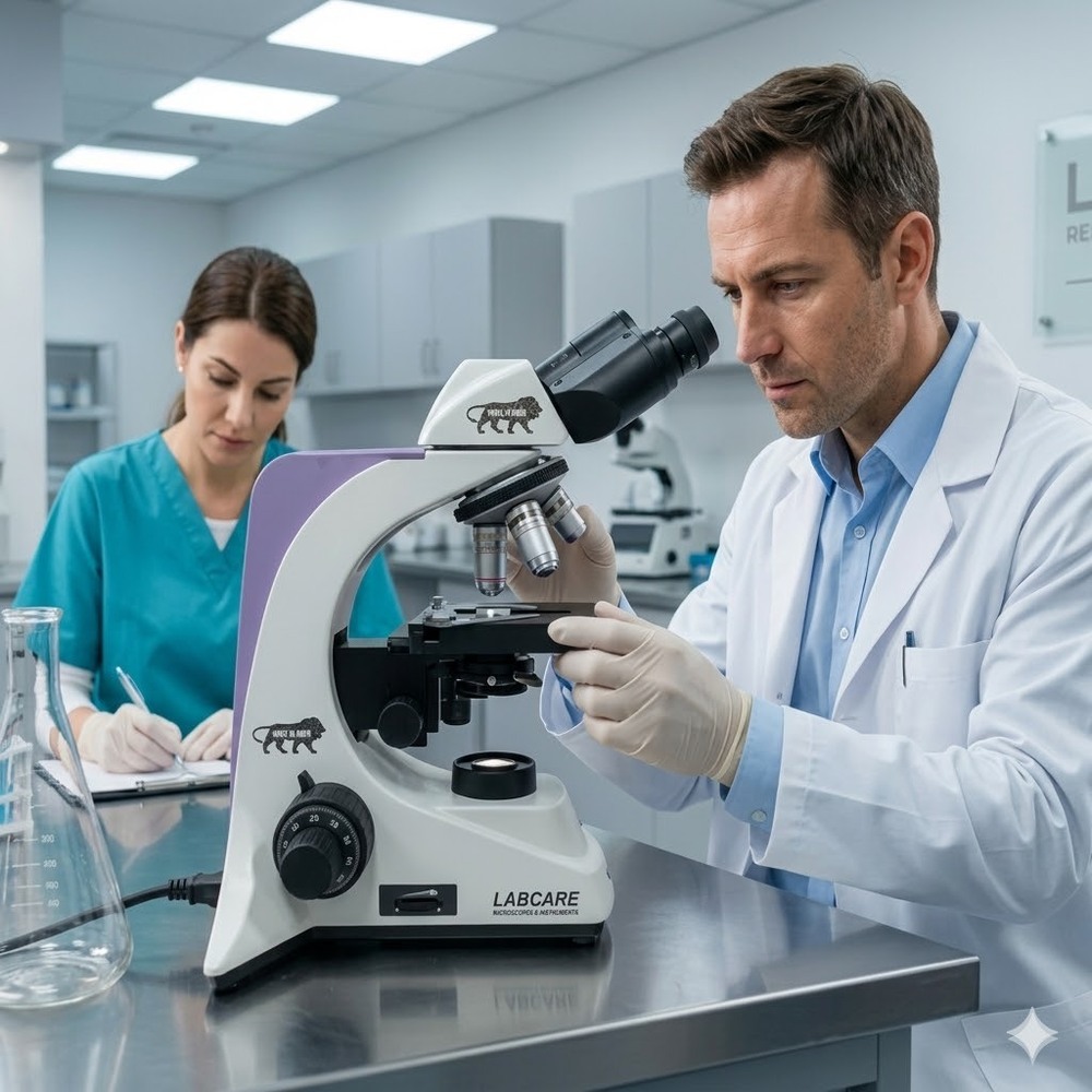 RESEARCH TRINOCULAR MICROSCOPE FXL-TRINO