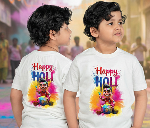 Holi Printed T-Shirt