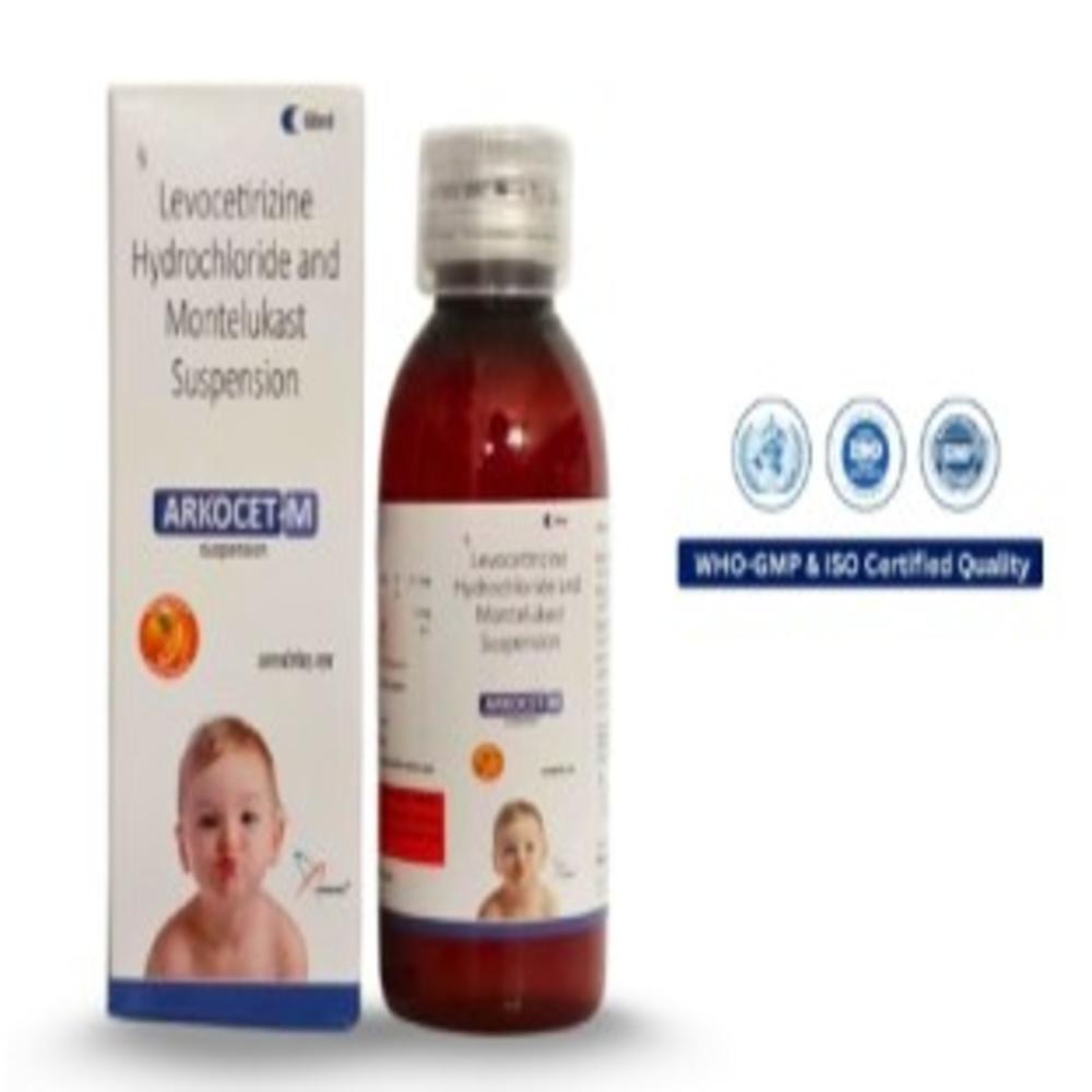 Levocetirizine Hydrochloride And Montelukast Syrup - Brand Name: Arkocet-m