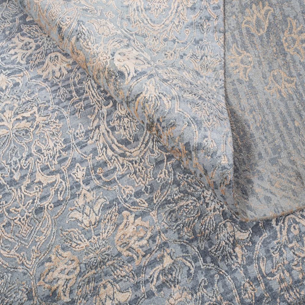 8x10 Feet Grey Peach Color Carpet