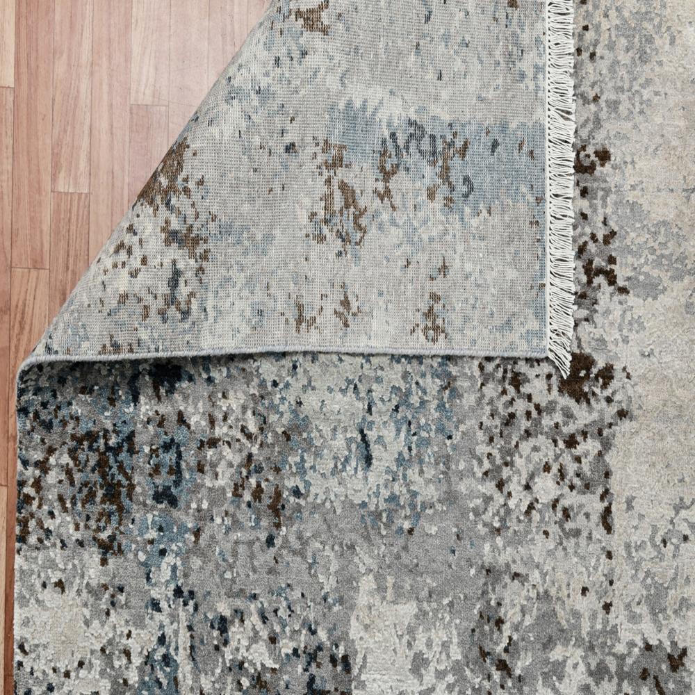 8x10 Feet Grey Blue Color Carpet