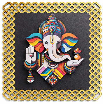 Mdf Multi- Layered Wall Art