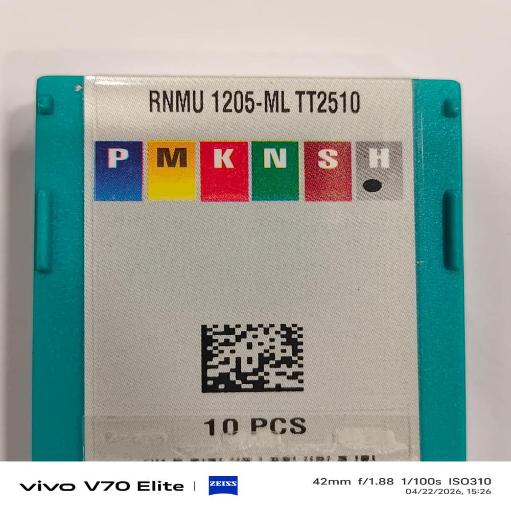 TEAGUTEC INSERTS RNMU 1205-ML TT2510