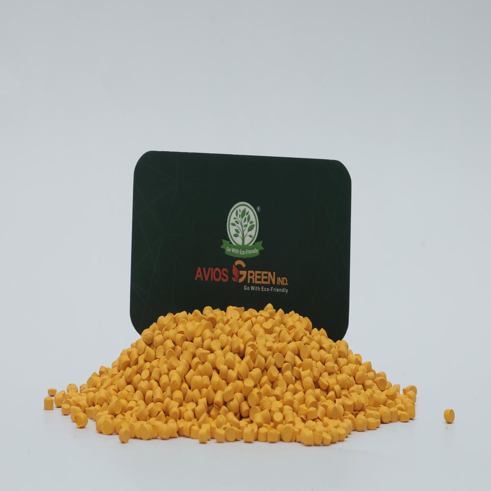 Yellow Compostable Masterbatch - Purity: A Y 99%
