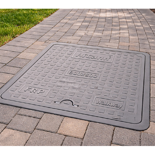 FRP MANHOLE COVER- Walkway