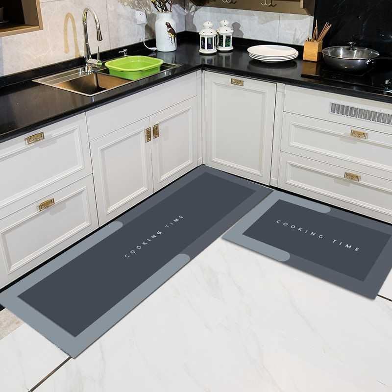 2 Pcs Kitchen Floor Mat - Age Group: Any