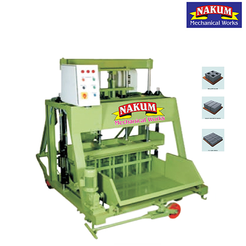 Vibro With Pressure Paver Block And Concrete Making Machine