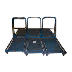 माइल्ड स्टील प्लेटफार्म ट्रॉली