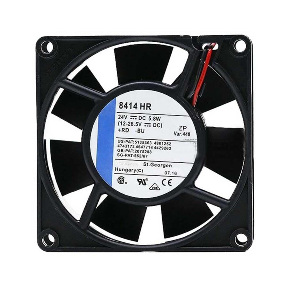 EBMPAPST 8414 HR 24V DC 5.8W 8025mm Ball Bearing Industrial Inverter Axial Cooling Fan