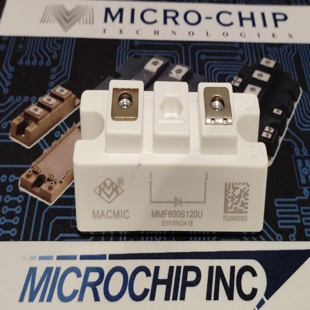 Mmf600s120u Highpower Fast Diode Module - 134x55x30mm, 1200v Vrrm, 600a If(av), 250ns Trr, Isolated Screw Mount