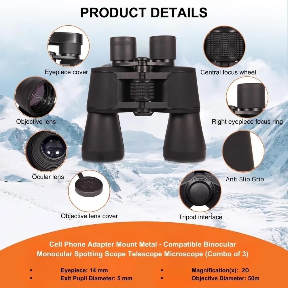 Galileo Binocular 20x50, GBN-20x50