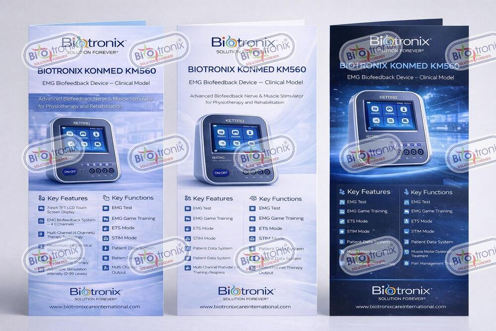 Konmed KM-560 4 Channel EMG Biofeedback Physiotherapy Machine