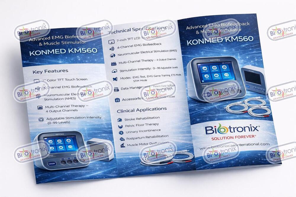 Konmed KM-560 EMG Biofeedback Device with NMES FES ETS Therapy