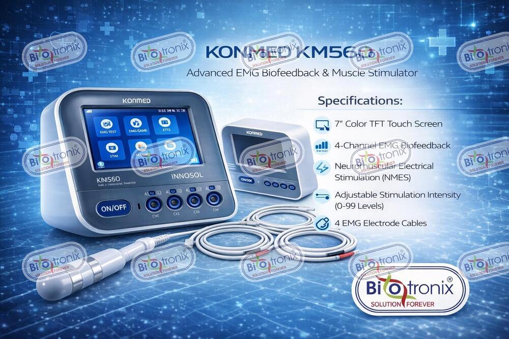 Konmed KM-560 4 Channel Rehab Biofeedback Equipment for Clinics