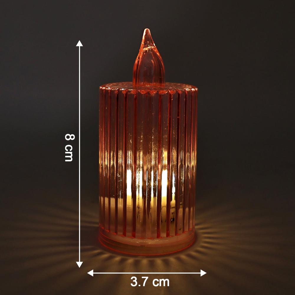 Decorative Flameless Electronic LED Candle Light Set (24 Pc)