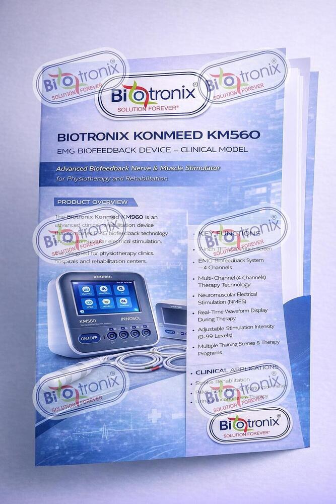 Konmed KM-560 4 Channel Rehab Biofeedback Equipment for Clinics