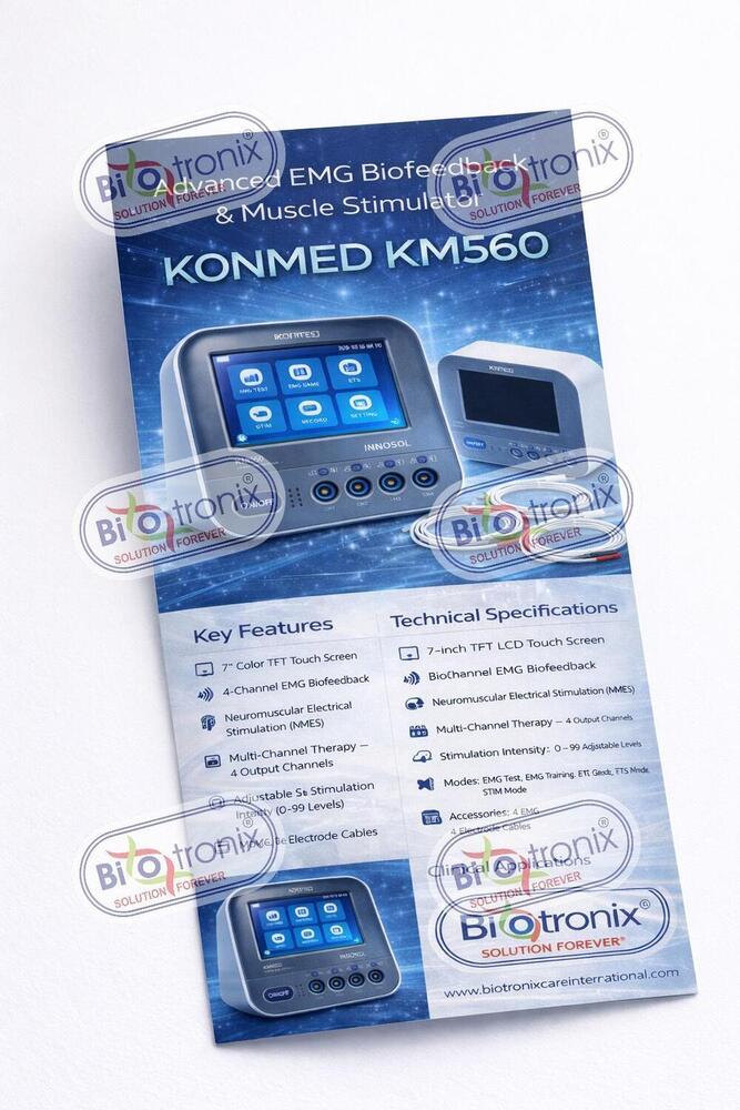 Konmed KM-560 4 Channel Rehab Biofeedback Equipment for Clinics