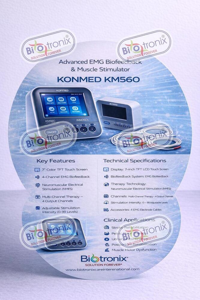 Konmed KM-560 Multi Channel EMG Therapy Device for Rehabilitation
