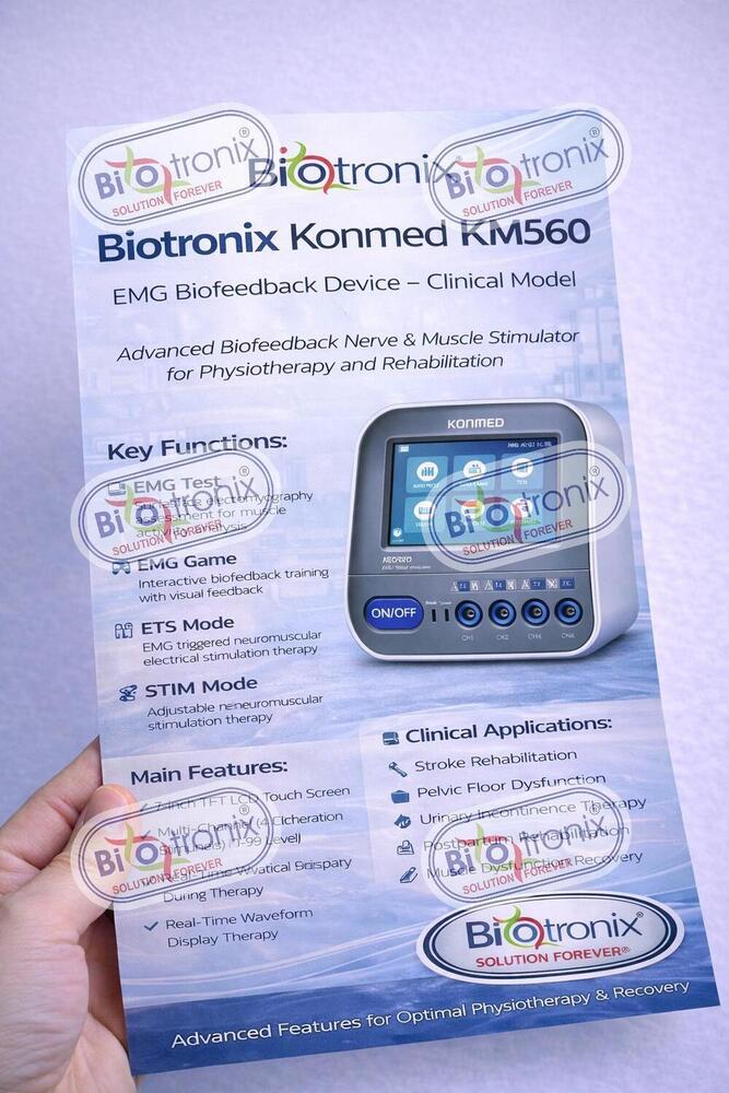 Konmed KM-560 Multi Channel EMG Therapy Device for Rehabilitation