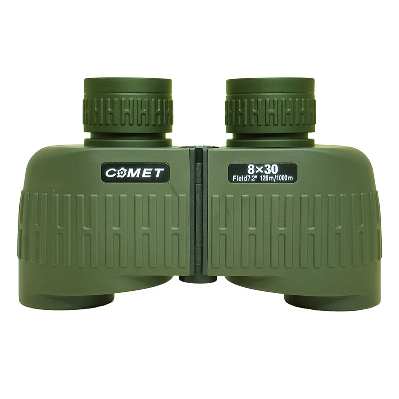 True Sense 8x30 Military Binoculars Tactical Army-Grade Optics with Wide Field of View & Grip, MB-8x30