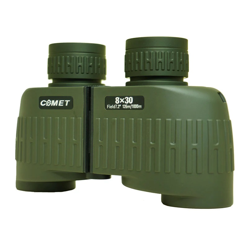 True Sense 8x30 Military Binoculars Tactical Army-Grade Optics with Wide Field of View & Grip, MB-8x30