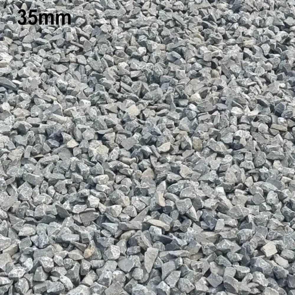 35mm Solid Construction Crushed Stone - Natural Stone Type: Sandstone