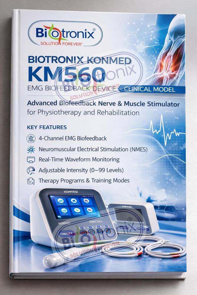 Konmed KM-560 4 Channel EMG Stimulator with Biofeedback Therapy