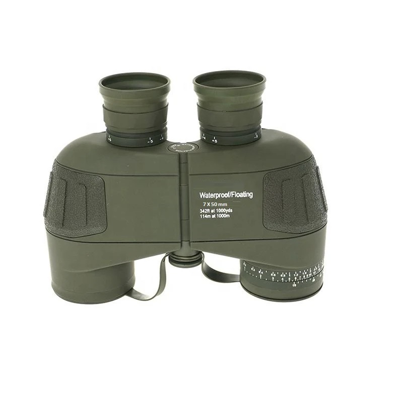 True Sense Military Binoculars 7x50 Waterproof & Floating, HD Optical Lens, Wide Field of View, MB-7x50