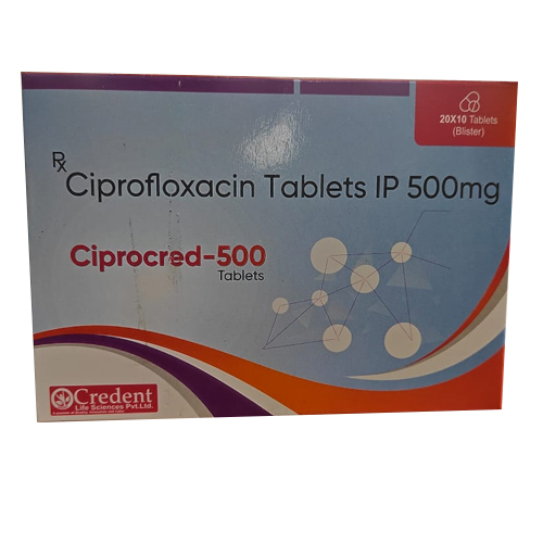 500 MG Ciprofloxacin Tablets IP